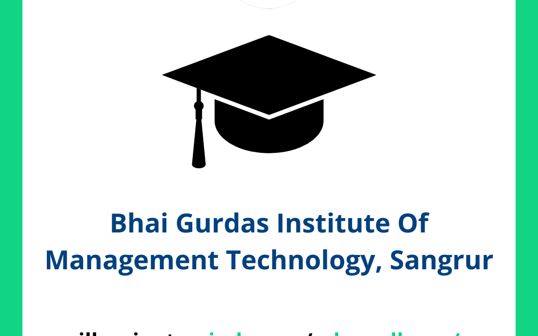 Bhai Gurdas Institute Of Management Technology BGIMT, Sangrur