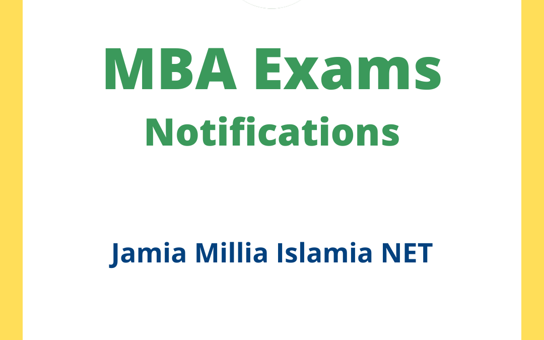 Jamia Millia Islamia NET