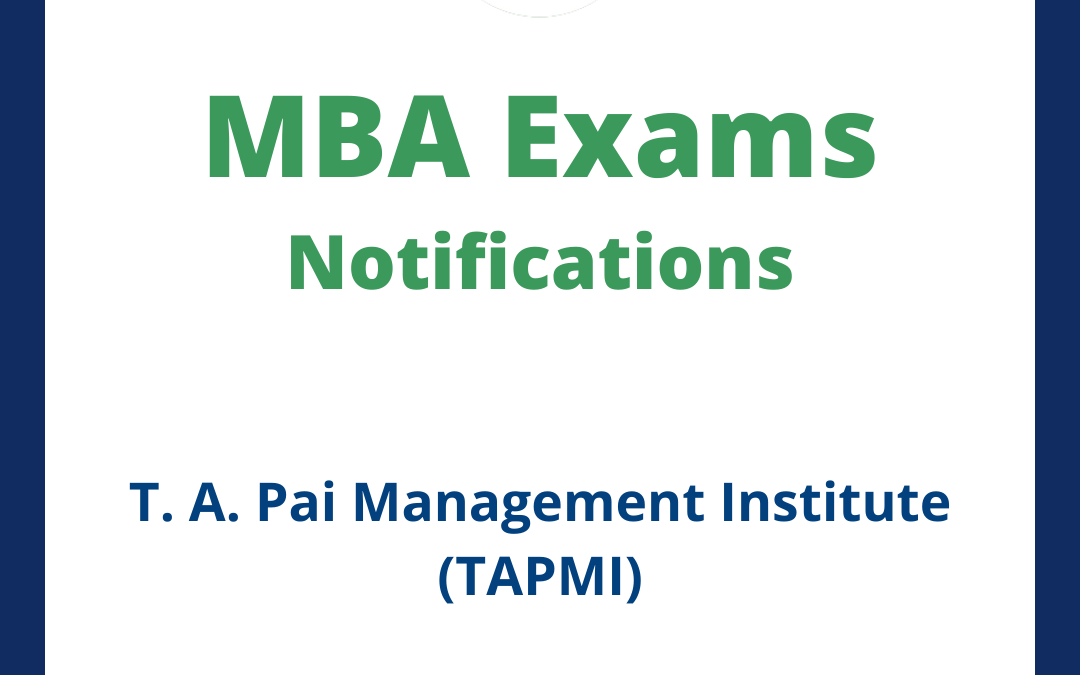 T. A. Pai Management Institute (TAPMI)