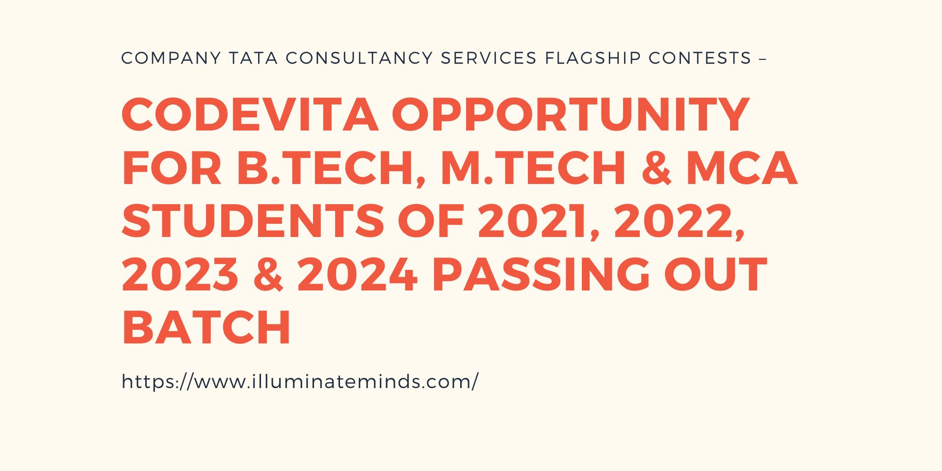 #tcs #tataconsultancyservices #tcscodevita... Company Tata Consultancy Services Flagship Contests – Codevita ...