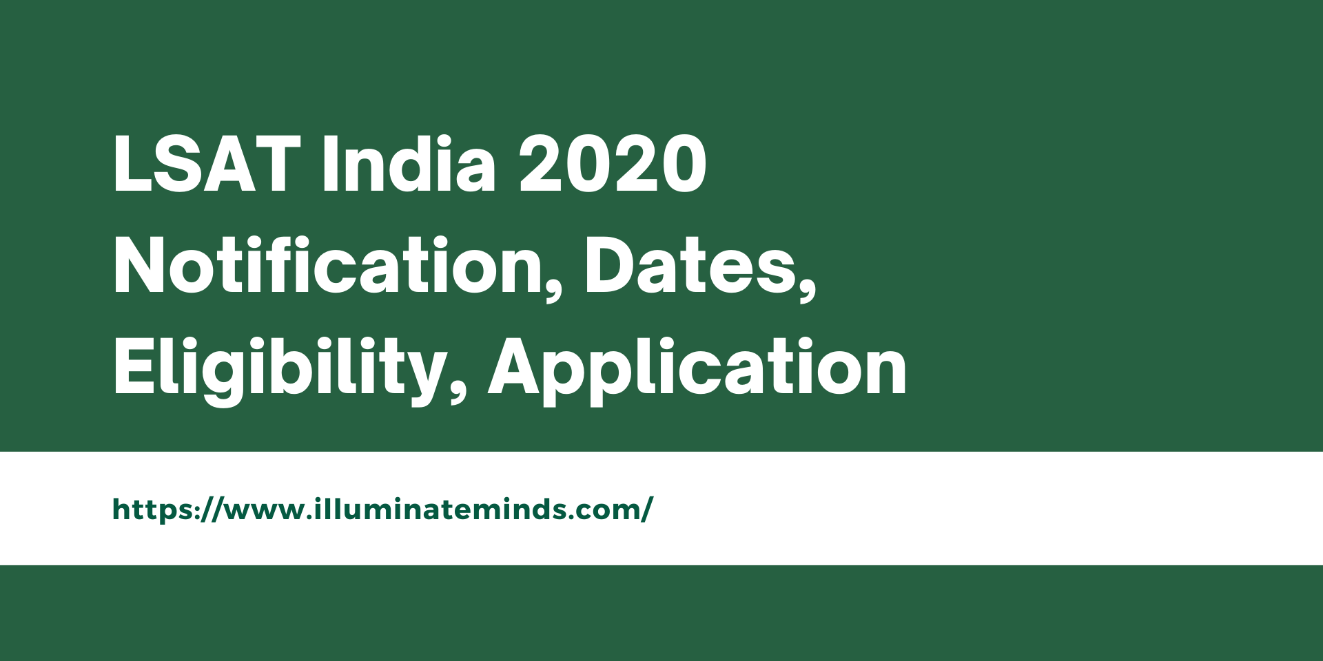 LSAT India 2020 Notification, Dates, Eligibility, Application ...