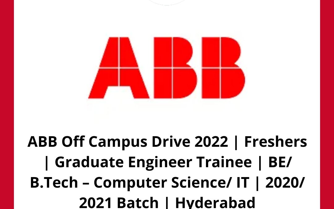 ABB Off Campus Drive 2022
