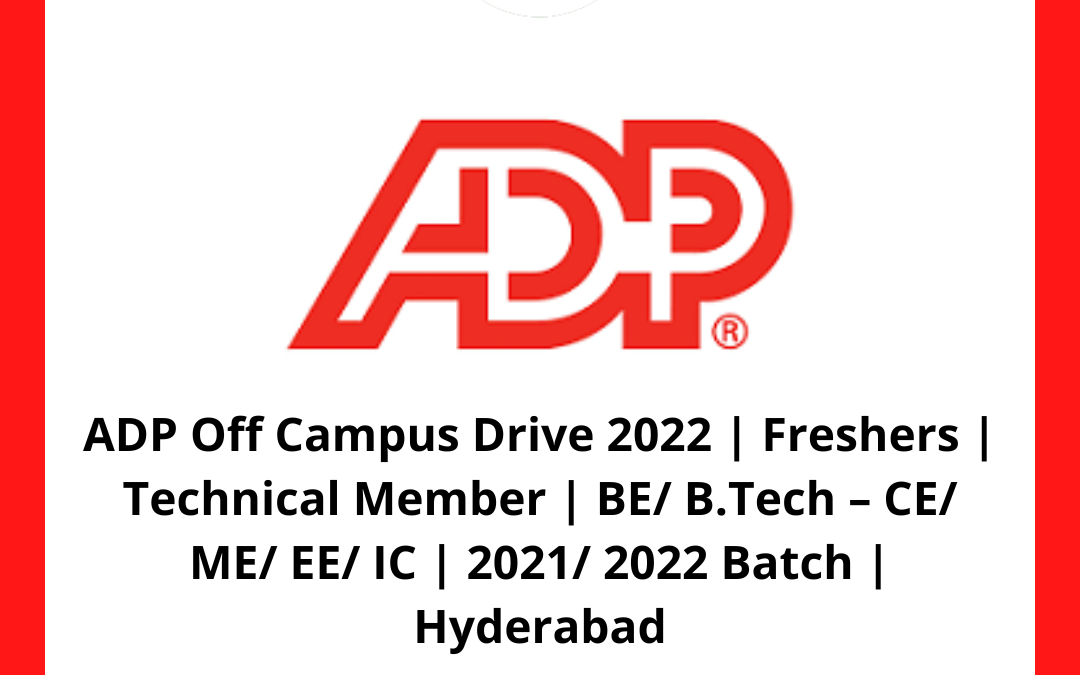 ADP Off Campus Drive 2022