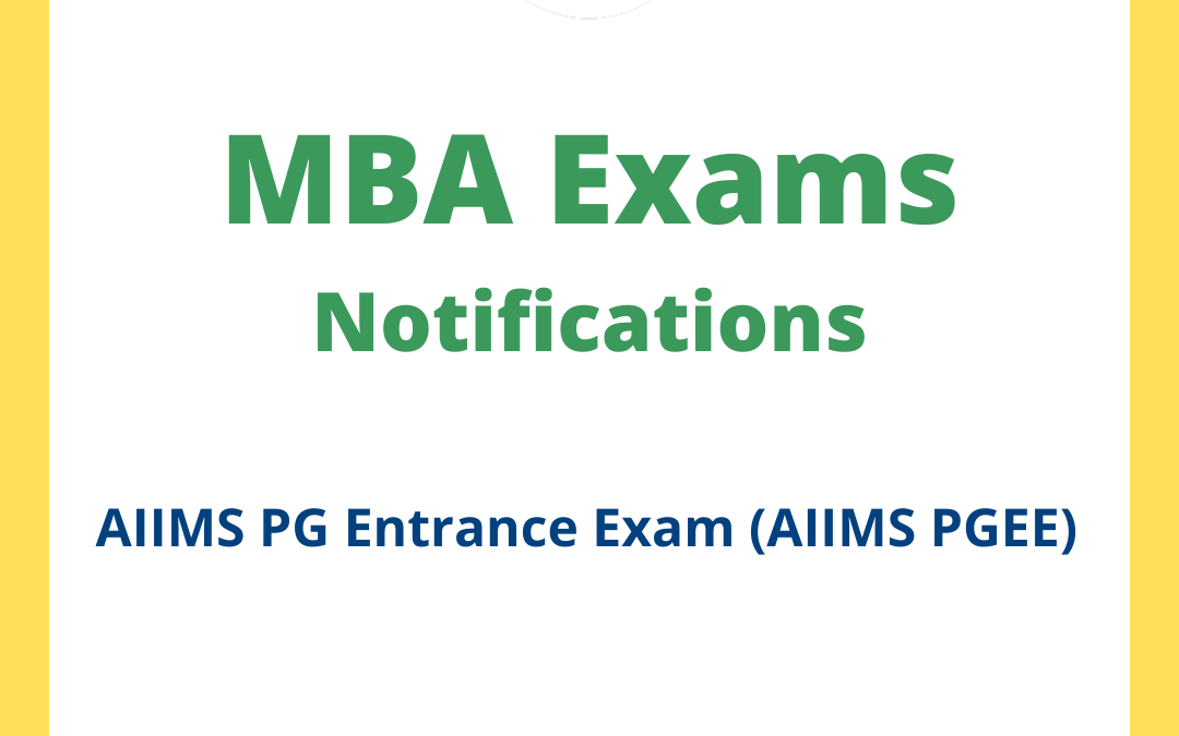 AIIMS PG Entrance Exam (AIIMS PGEE)