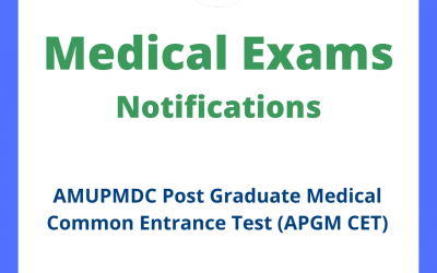 AMUPMDC Post Graduate Medical Common Entrance Test (APGM CET)