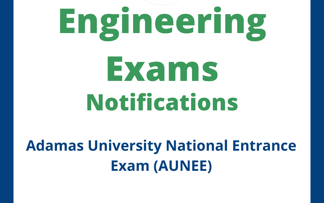 Adamas University National Entrance Exam (AUNEE)