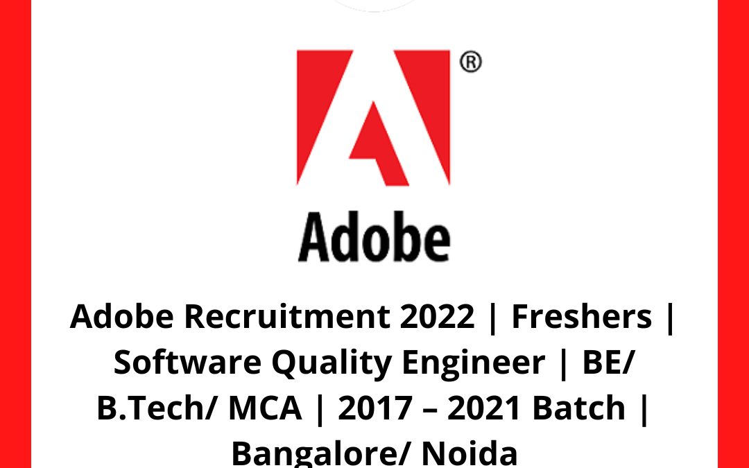 How to Apply for Adobe Recruitment 2022?