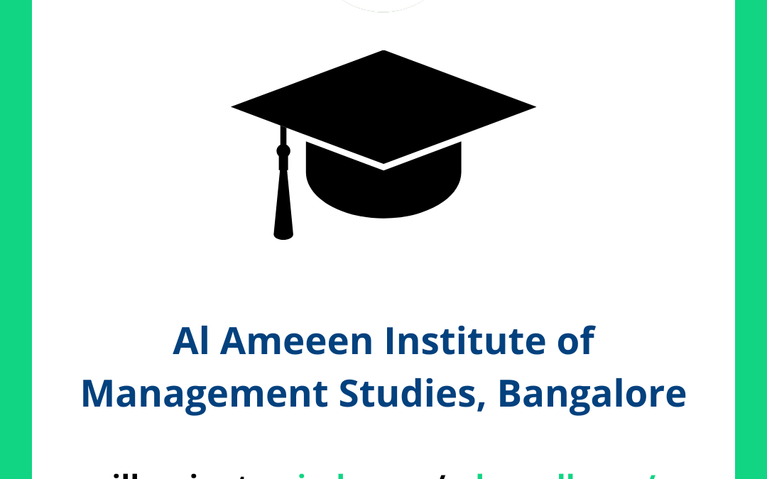 Al Ameeen Institute of Management Studies, Bangalore