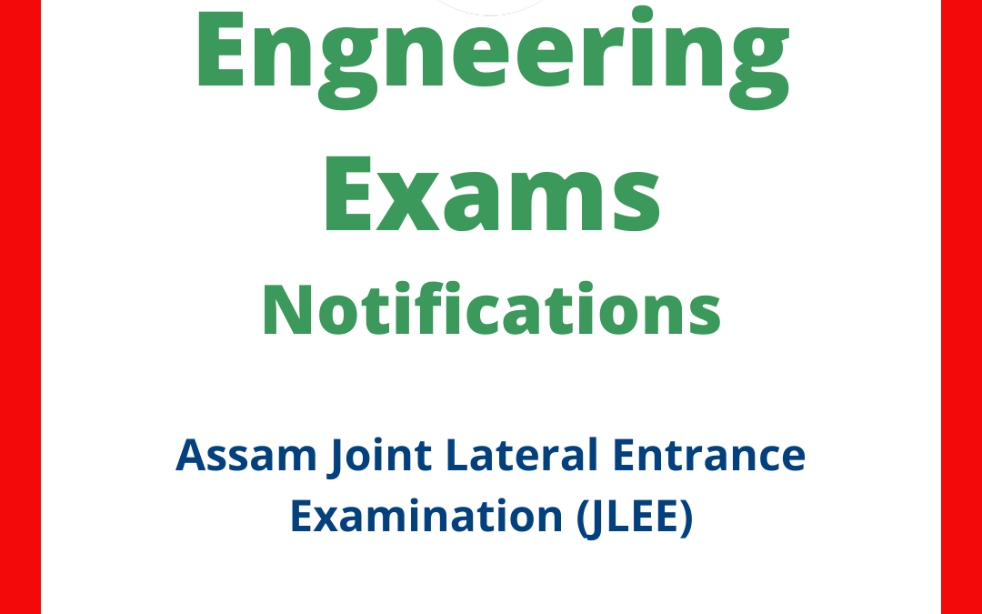 Assam Joint Lateral Entrance Examination (JLEE)