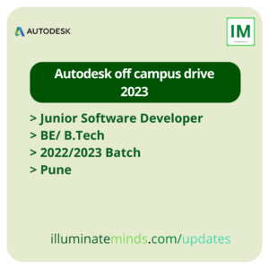 Autodesk off campus drive 2023