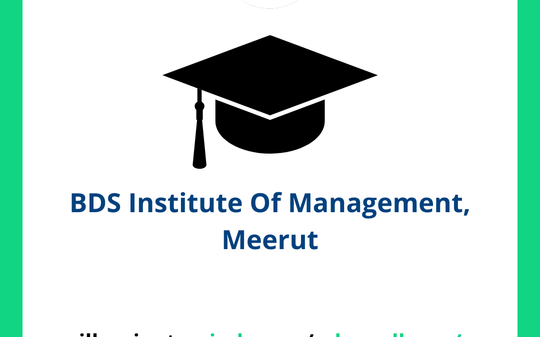 BDS Institute Of Management, Meerut