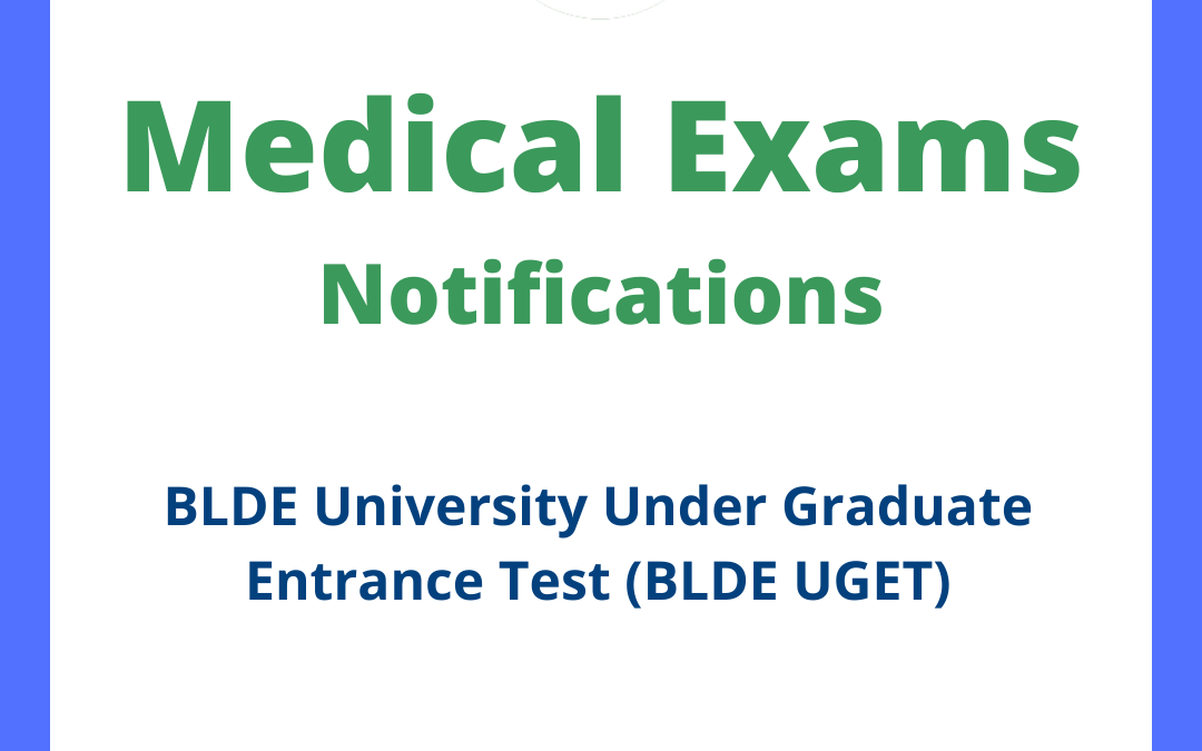BLDE University Under Graduate Entrance Test (BLDE UGET)