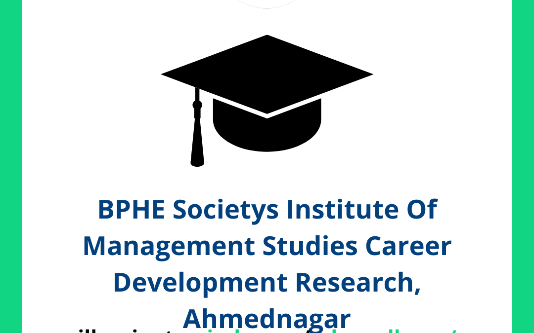 BPHE Societys Institute Of Management Studies Career Development Research IMSCDR, Ahmednagar