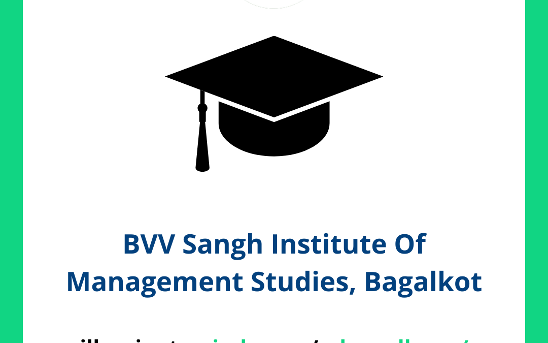 BVV Sangh Institute Of Management Studies, Bagalkot