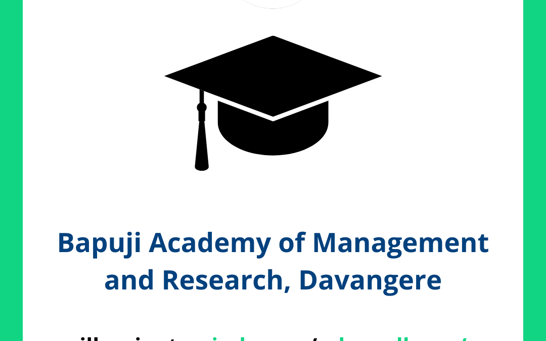 Bapuji Academy of Management and Research BAMR, Davangere