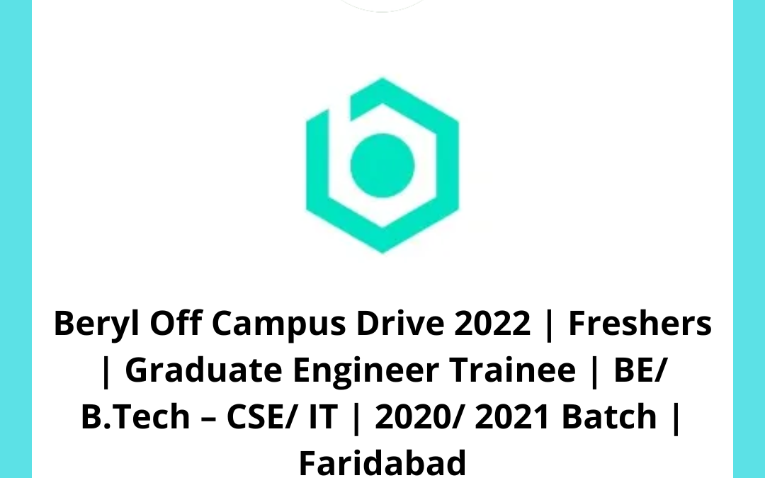 Beryl Off Campus Drive 2022