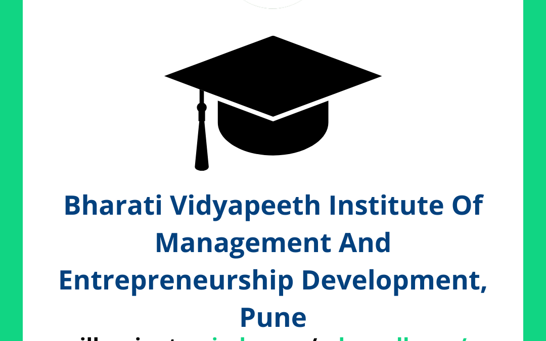 Bharati Vidyapeeth Institute Of Management And Entrepreneurship Development, Pune
