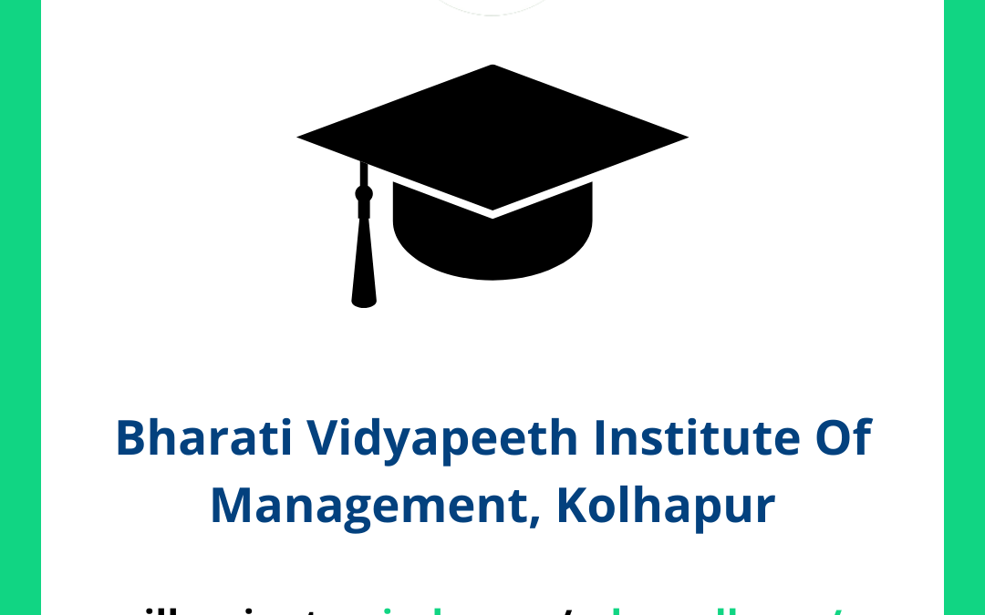 Bharati Vidyapeeth Institute Of Management, Kolhapur