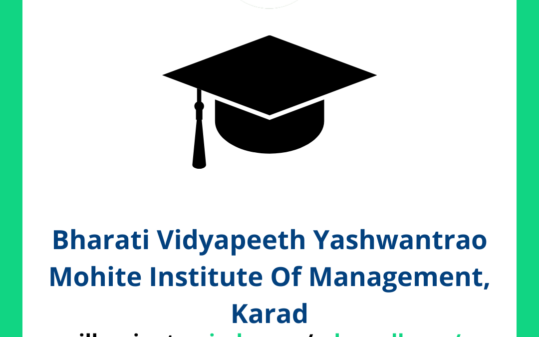 Bharati Vidyapeeth Yashwantrao Mohite Institute Of Management, Karad