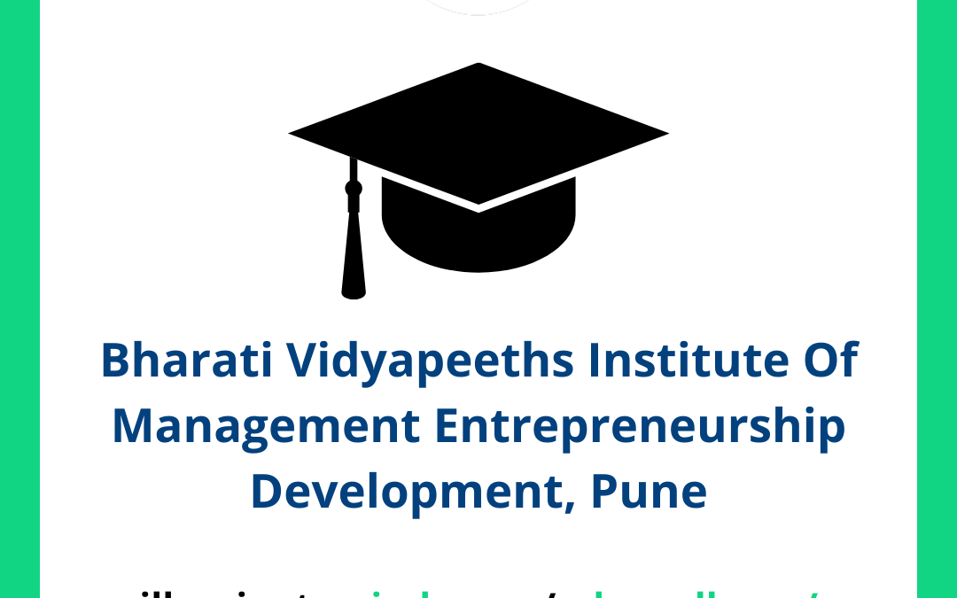 Bharati Vidyapeeths Institute Of Management Entrepreneurship Development, Pune