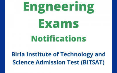 Birla Institute of Technology and Science Admission Test (BITSAT)