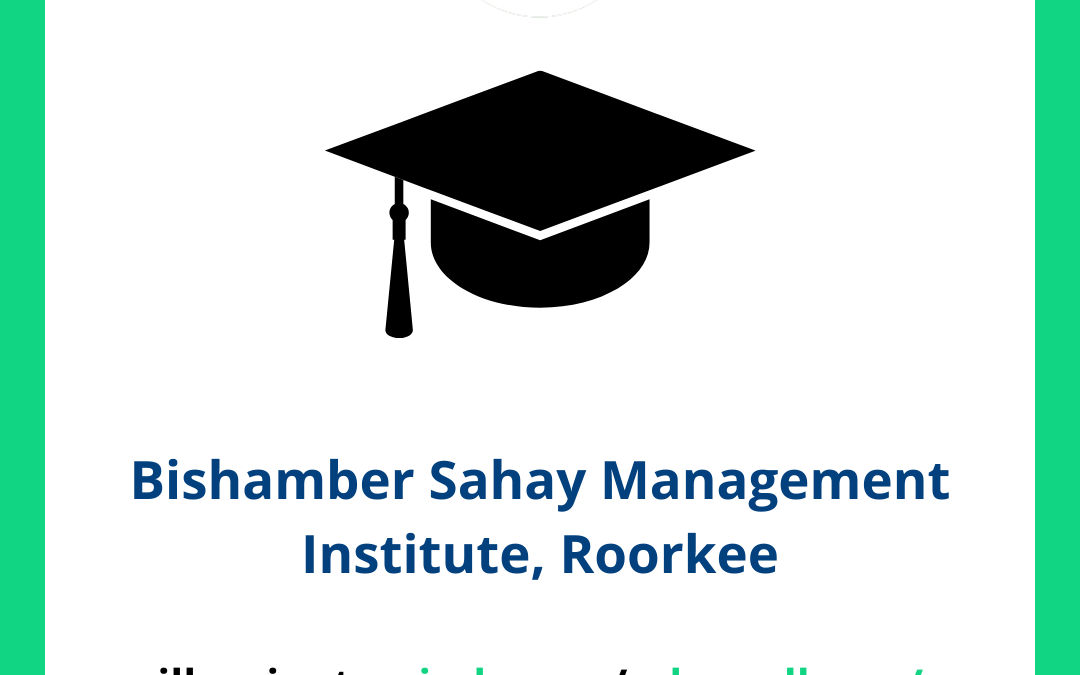 Bishamber Sahay Management Institute, Roorkee
