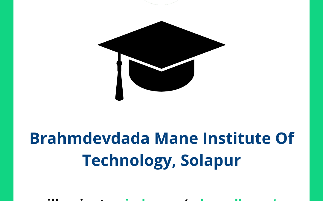 Brahmdevdada Mane Institute Of Technology, Solapur