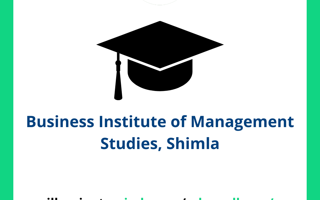 Business Institute of Management Studies, Shimla