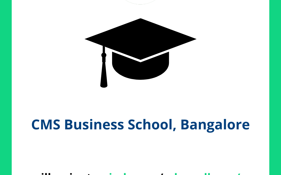 CMS Business School, Bangalore