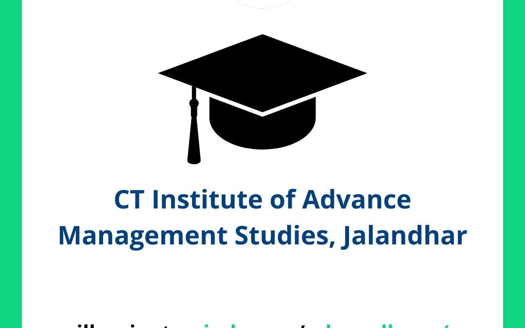 CT Institute of Advance Management Studies, Jalandhar