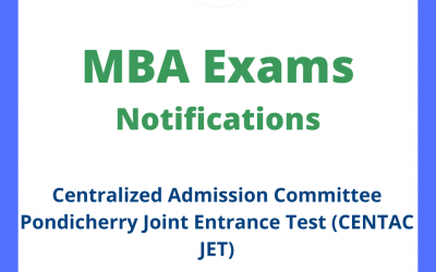 Centralized Admission Committee Pondicherry Joint Entrance Test (CENTAC JET)