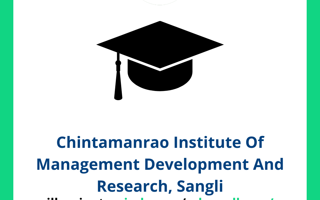 Chintamanrao Institute Of Management Development And Research, Sangli
