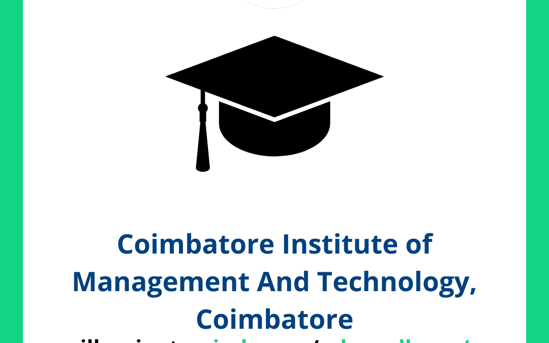 Coimbatore Institute of Management And Technology CIMAT, Coimbatore
