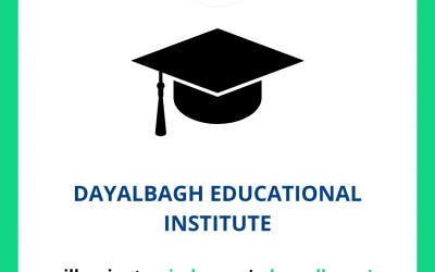 DAYALBAGH EDUCATIONAL INSTITUTE
