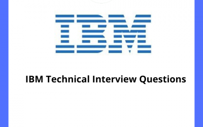 IBM Technical Interview Questions