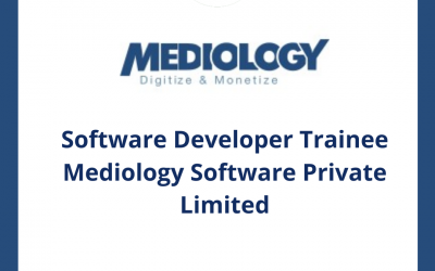 Software Developer Trainee Mediology Software Private Limited | Off Campus