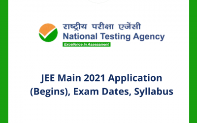 JEE Main 2021 Application (Begins), Exam Dates, Syllabus