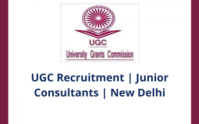 UGC Recruitment | Junior Consultants | New Delhi