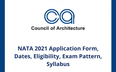 NATA 2021 Application Form, Dates, Eligibility, Exam Pattern, Syllabus