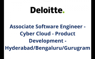 Associate Software Engineer – Cyber Cloud – Product Development -Hyderabad/Bengaluru/Gurugram | Off Campus