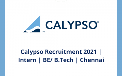 Calypso Recruitment 2021 | Intern | BE/ B.Tech | Chennai
