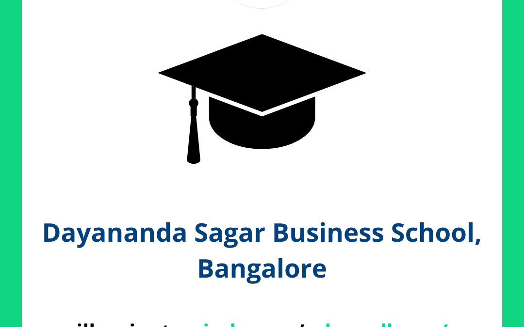 Dayananda Sagar Business School, Bangalore