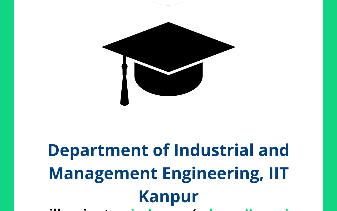 Department of Industrial and Management Engineering, IIT Kanpur