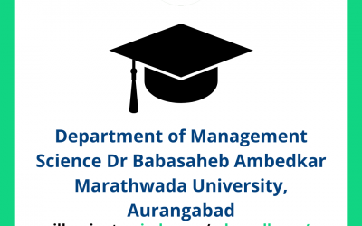Department of Management Science Dr Babasaheb Ambedkar Marathwada University, Aurangabad