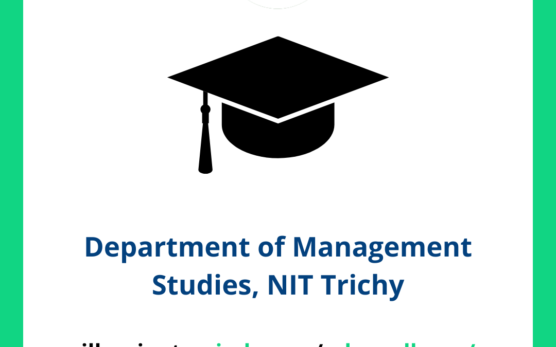 Department of Management Studies, NIT Trichy