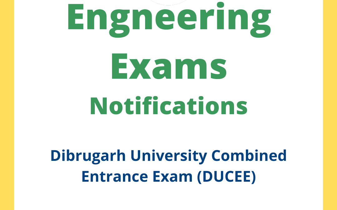 Dibrugarh University Combined Entrance Exam (DUCEE)