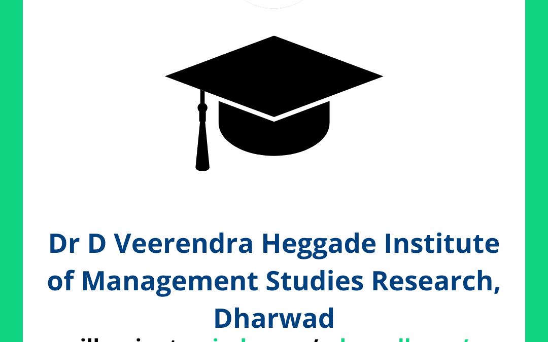 Dr D Veerendra Heggade Institute of Management Studies Research DVHIMSR, Dharwad