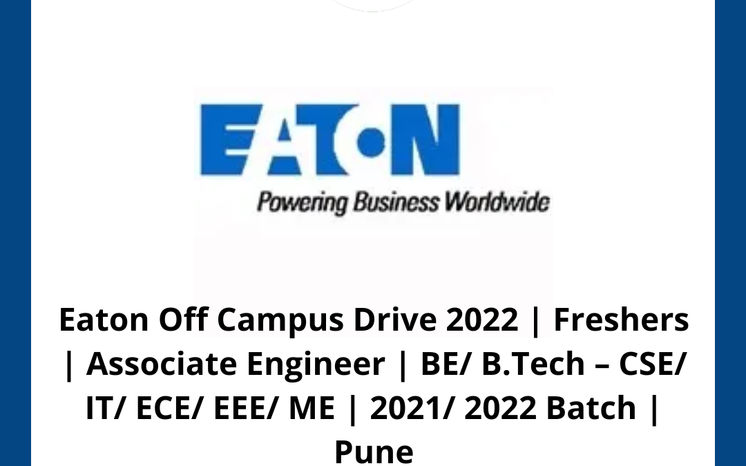 Eaton Off Campus Drive 2022
