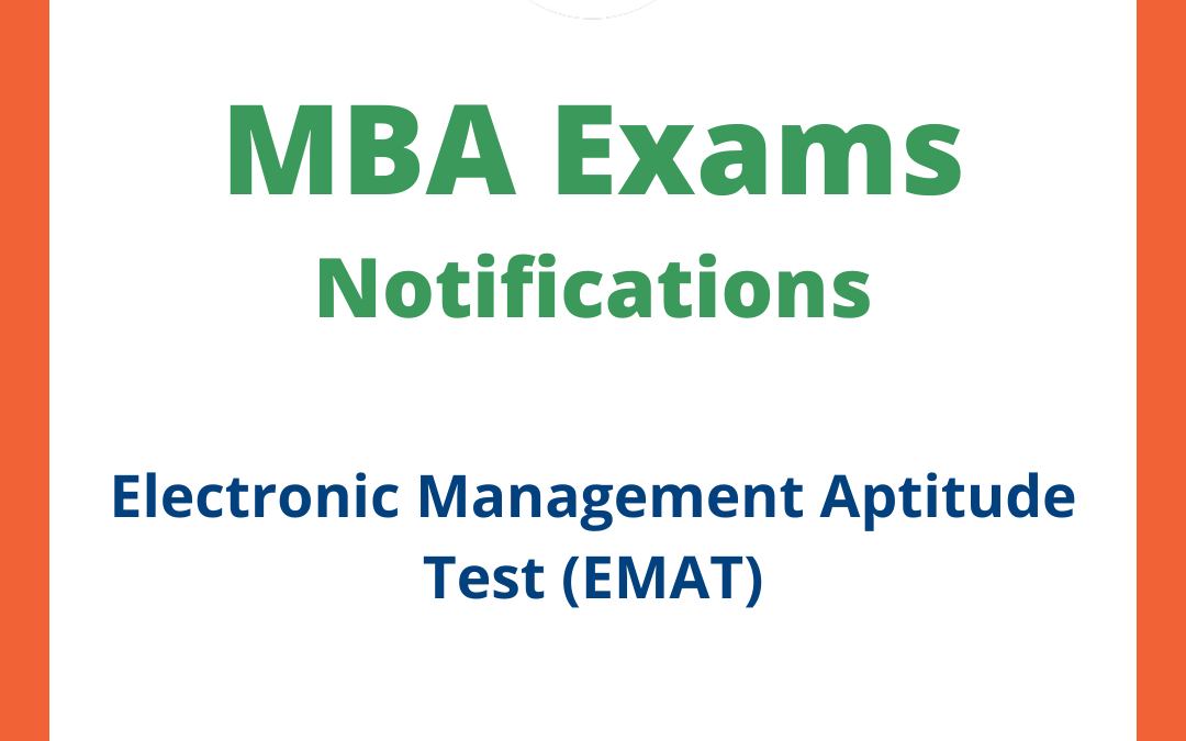 Electronic Management Aptitude Test (EMAT)