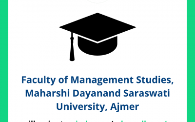 Faculty of Management Studies, Maharshi Dayanand Saraswati University, Ajmer